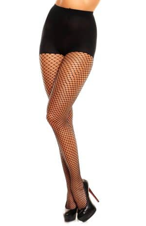 MESH netstrømpebukser sort